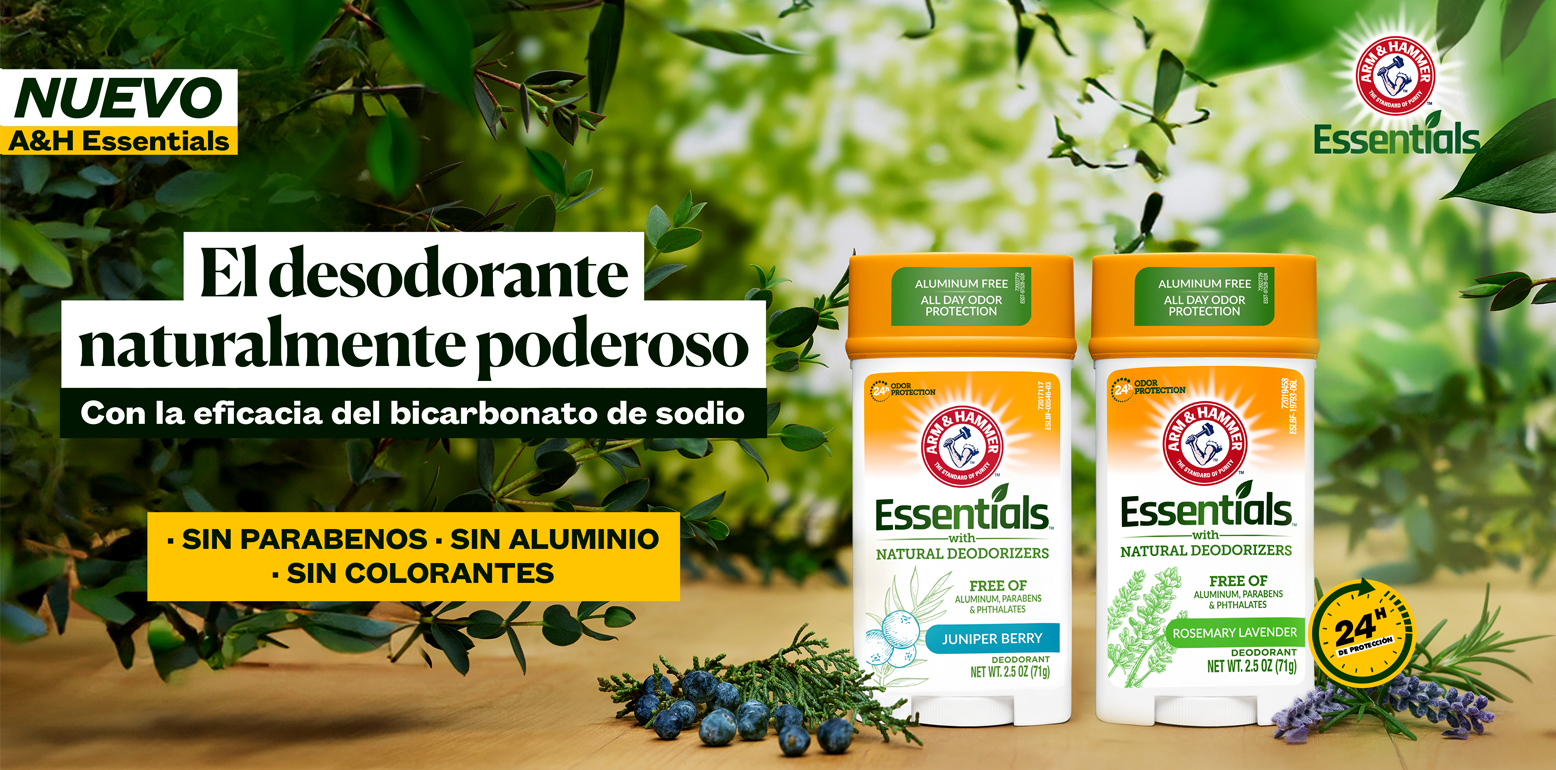 El desodorante naturalmente poderoso