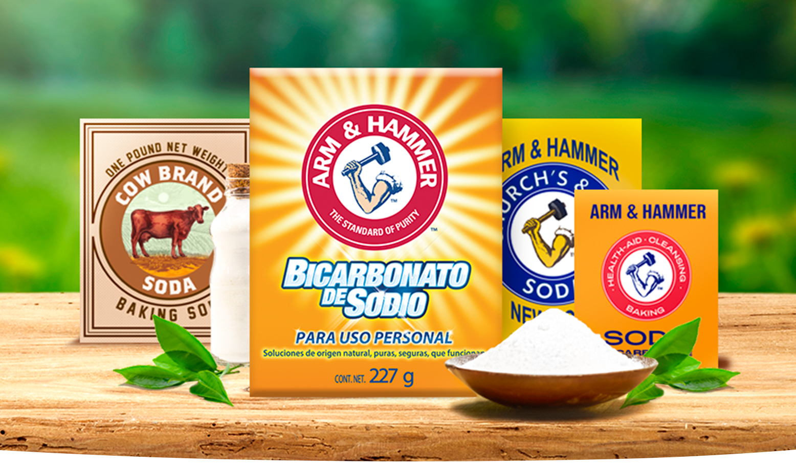 Vive limpio con Arm & Hammer